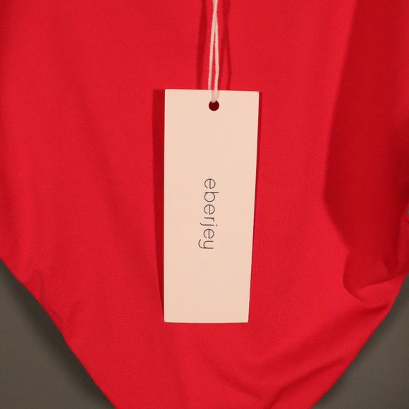 NWT Eberjey So Solid Mila One Piece in Red - Picture 7 of 14